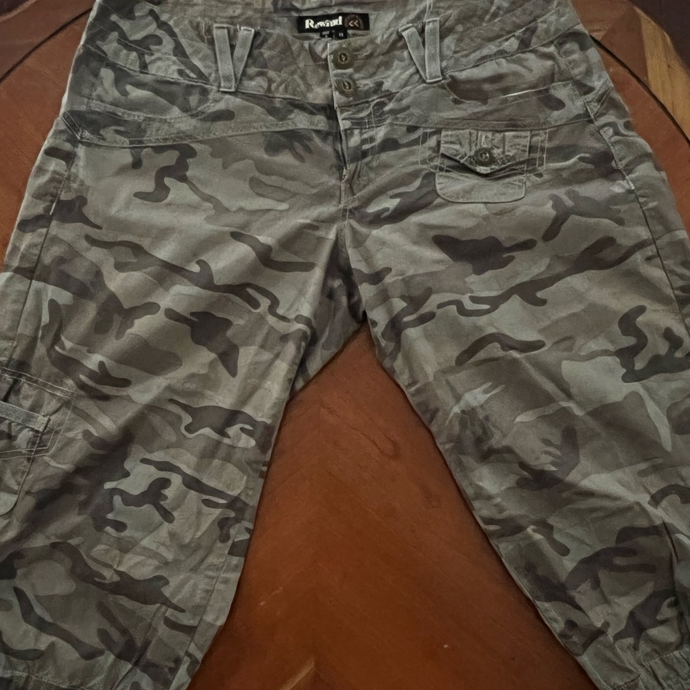 Rewind camo cargo pants